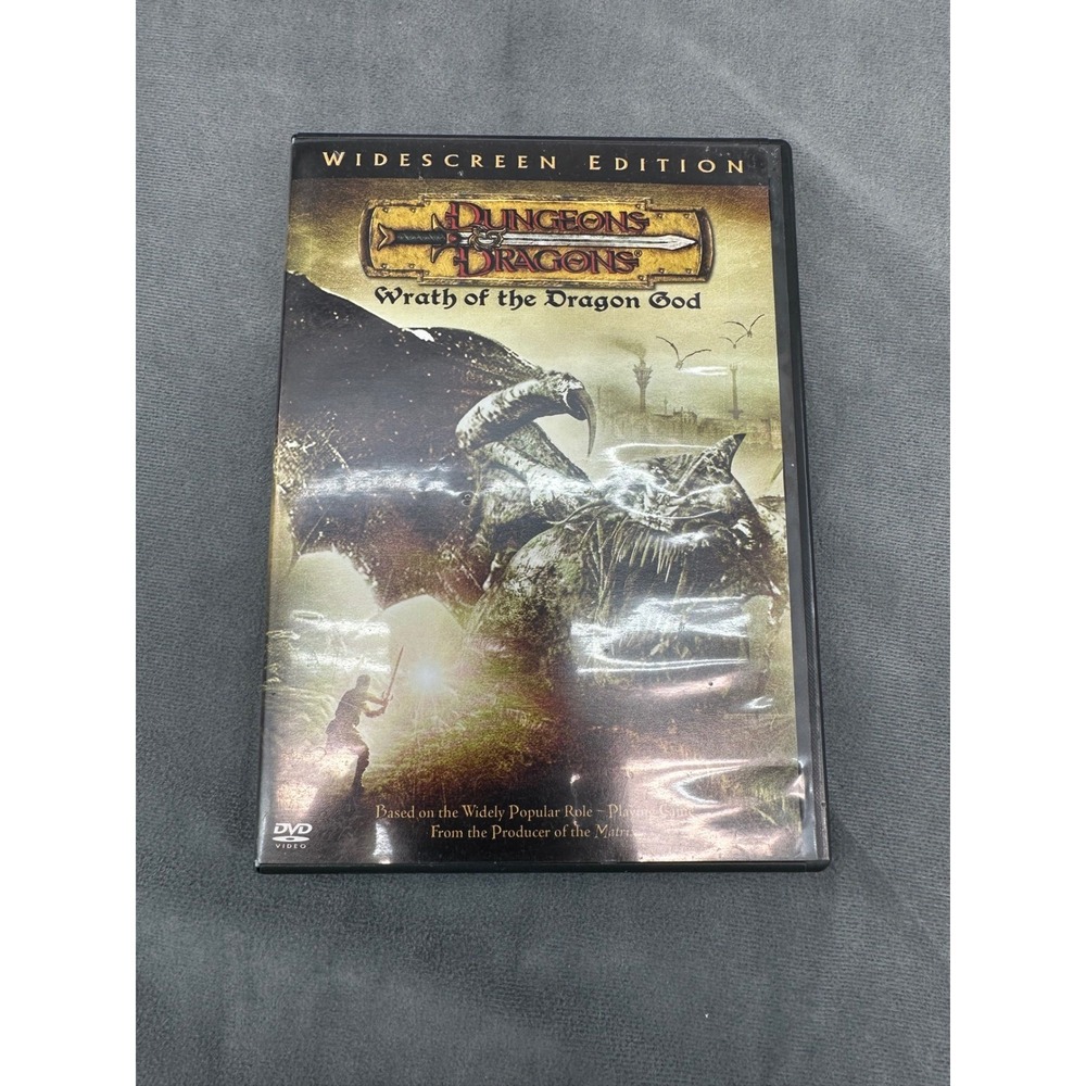 Dungeons Dragons Wrath of the Dragon God‎ Widescreen DVD Movie Fantasy Adventure